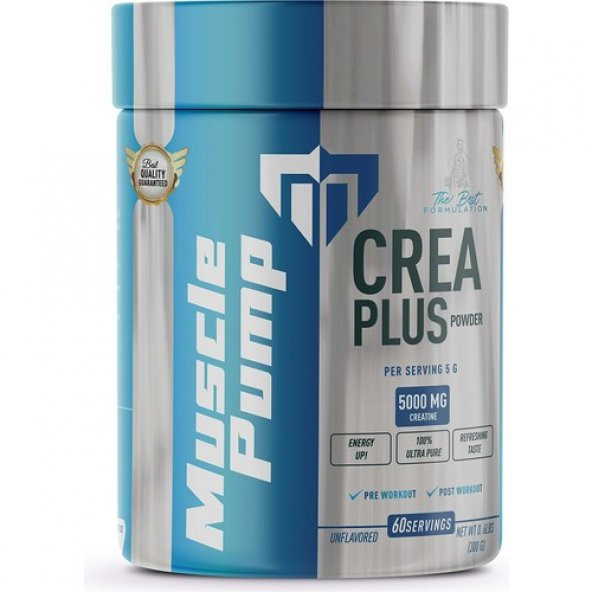 Muscle Pump Creatine Plus Powder Aromasız 300 gr
