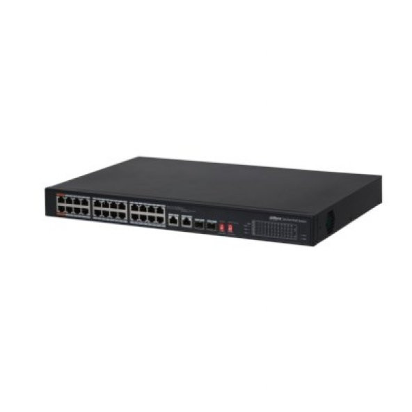Dahua PFS3226-24ET-240 24 Port 2GE SFP Kombo 8K PoE Switch