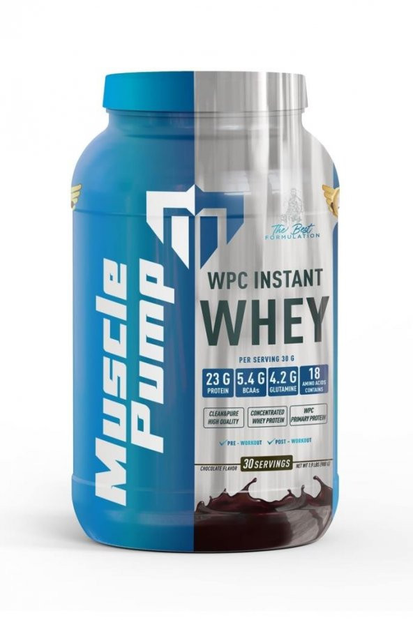 Muscle Pump Wpc Instant Whey Çikolata 900 gr