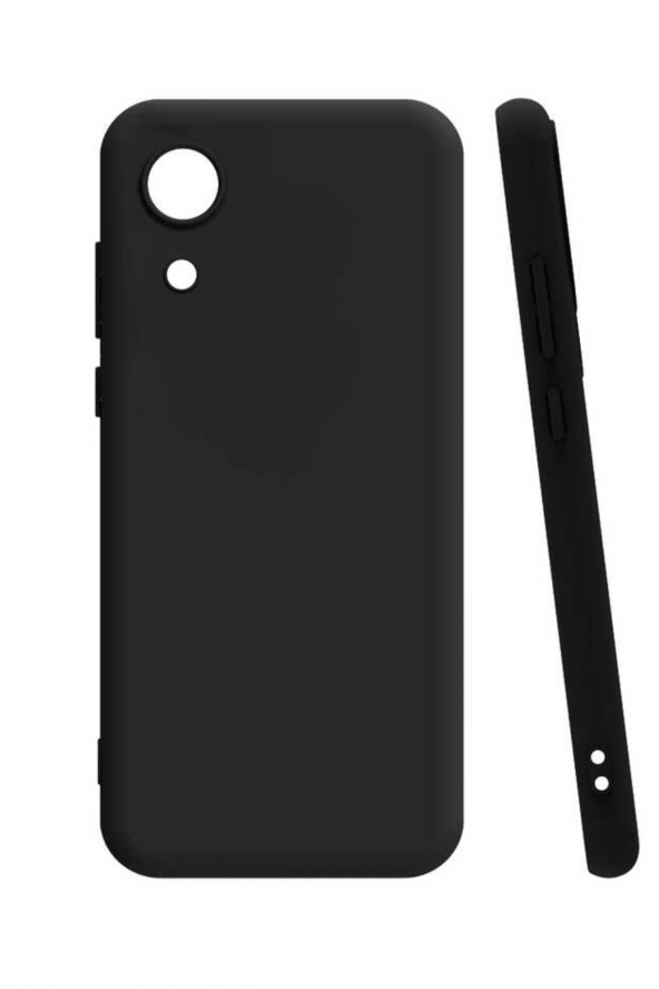 Samsung Galaxy A03 Core Siyah Silikon Rubber Kılıf Arka Kapak ürün görseli 1