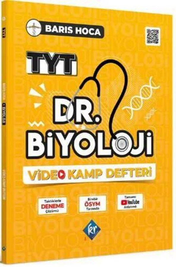 TYT Dr Biyoloji Video Kamp Defteri Barış Hoca KR Akademi