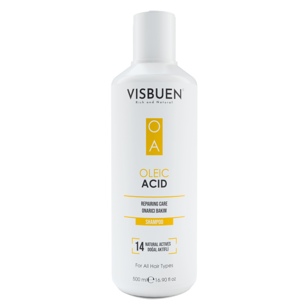 Oleik Asit 14 Doğal Aktifli Yıpranmış ve İşlem Görmüş Saçlar İçin Onarıcı Bakım Şampuanı - 4