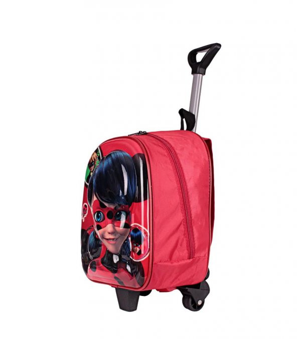 DZC KUZENLER AVM PİJAMASKELİLER KEDİ ÇOCUK ÇEKÇEKLİ KREŞ ANAOKUL SIRT ÇANTA VALİZ - 2