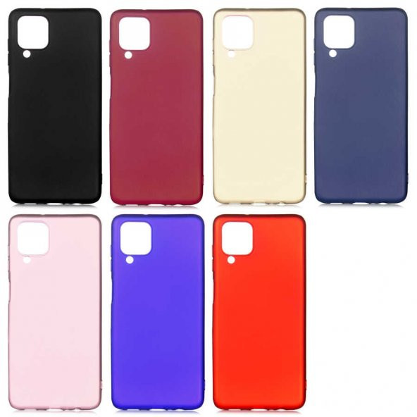 Galaxy A12 Kılıf Zore Premier Silikon Kapak - 2