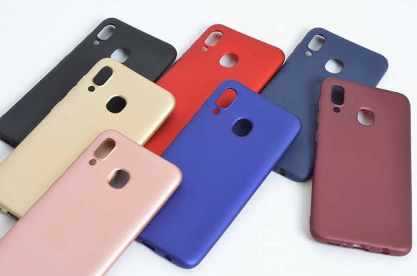 Galaxy A20 Kılıf Zore Premier Silikon Kapak - 5