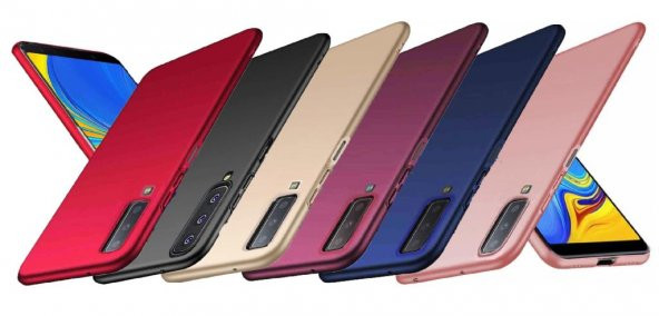Samsung Galaxy A9 2018 Zore Premier Kılıf Mat Silikon Kılıf - 2