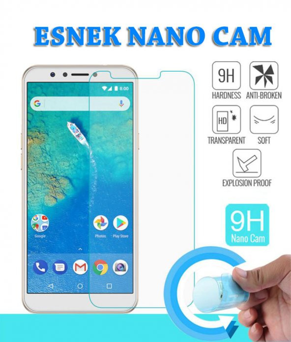 General Mobile GM 8 Kılıf Premier Silikon Kılıf + Esnek Nano Cam - 4