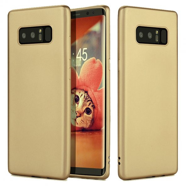 Samsung Galaxy Note 8 Premier Silikon Kılıf Slim Fit Case Kamera Korumalı - 5