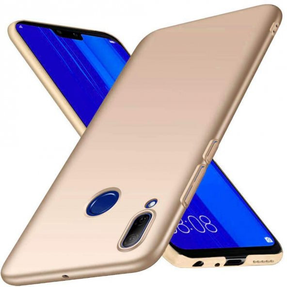 Huawei P Smart 2019 Kılıf Premier Esnek Mat Silikon Kılıf + Cam - Resim 5