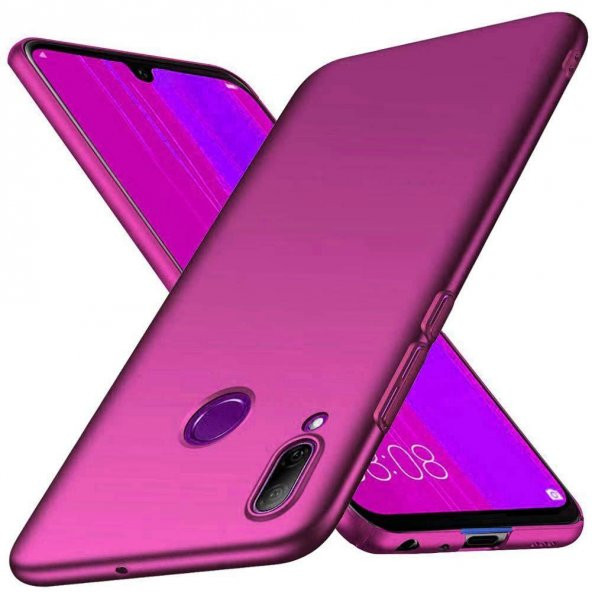 Huawei P Smart 2019 Kılıf Premier Esnek Mat Silikon Kılıf + Cam - Resim 6