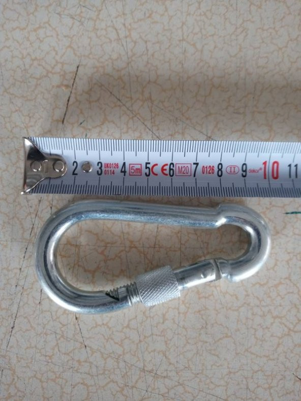 5 Adet 10 no Vidalı Karabina