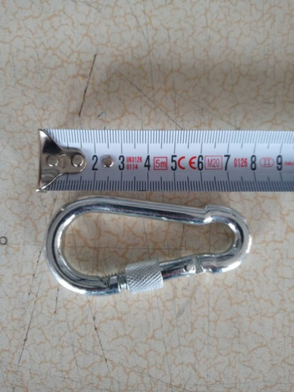 5 Adet 8 no Vidalı Karabina