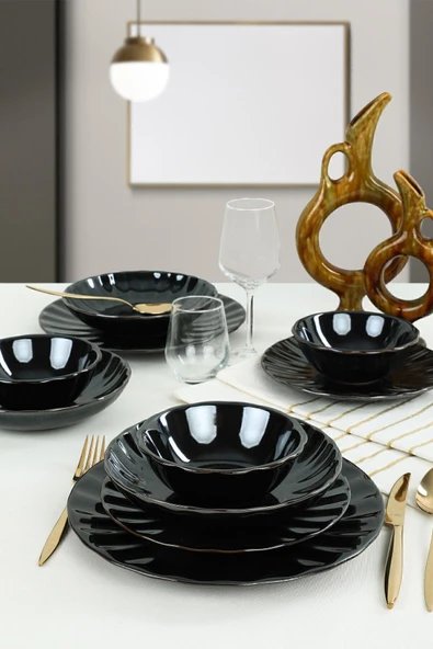 Keramika Shizen Sirius Yemek Takımı 24 Parça 6 Kişilik - Resim 3