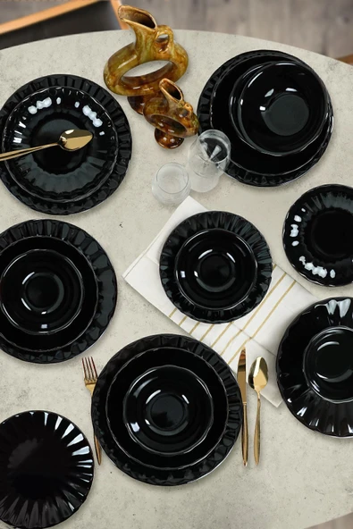 Keramika Shizen Sirius Yemek Takımı 24 Parça 6 Kişilik - Resim 4