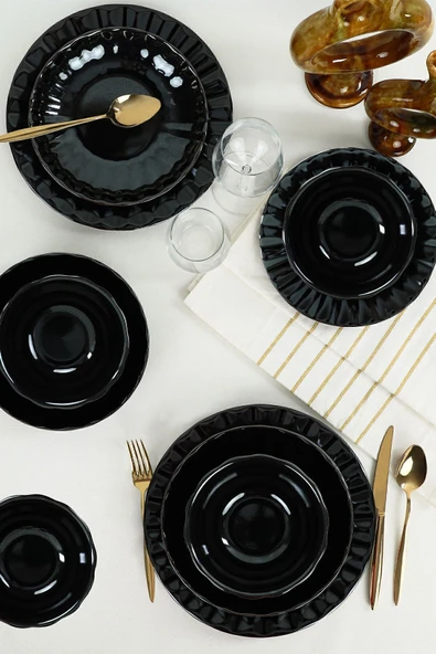 Keramika Shizen Sirius Yemek Takımı 24 Parça 6 Kişilik - Resim 2