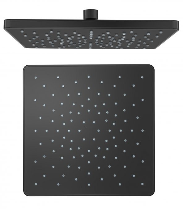Valtemo Siyah Kare Ankastre Tepe Banyo Duş Takımı Seti VS-4620 - 3