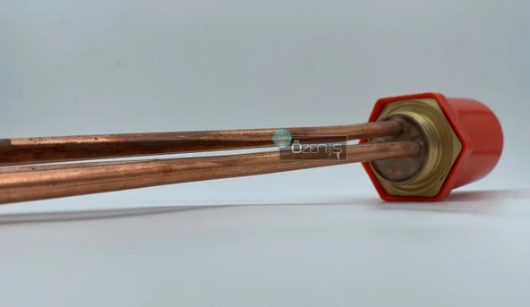 Bakır İtalyan Gün Isı Güneş Enerjisi Rezistansı Kapaklı Termostatsız - 6