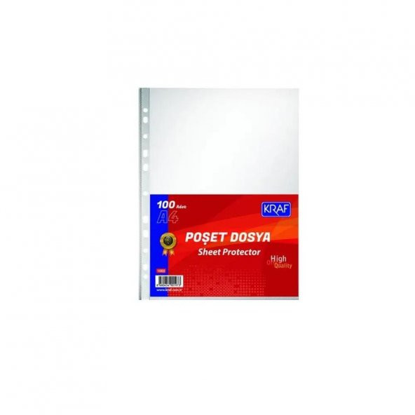Kraf Poşet Dosya 100lü XL1002
