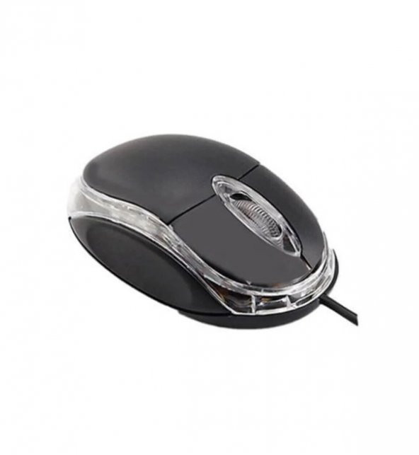 Wozlo WZ-800 Optik USB Mouse Kırmızı Işıklı Mini USB Mouse - 1