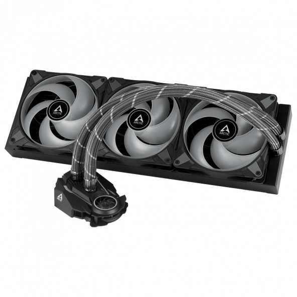 Arctic Liquid Freezer II - 420 A-RGB Intel / AMD Uyumlu, 420mm Radyatörlü, 3x14cm P14 PWM Fanlı, Sıvı İşlemci Soğutucu (LGA1700 Kit Dahil) (AR-ACFRE00109A - 2