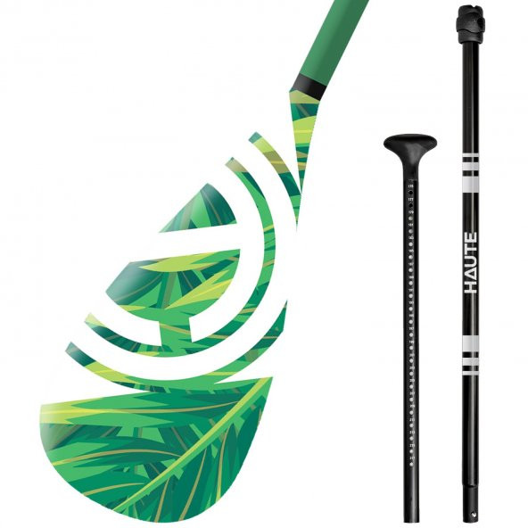 Haute Boards Alüminyum Kürek - Yeşil - Resim 4