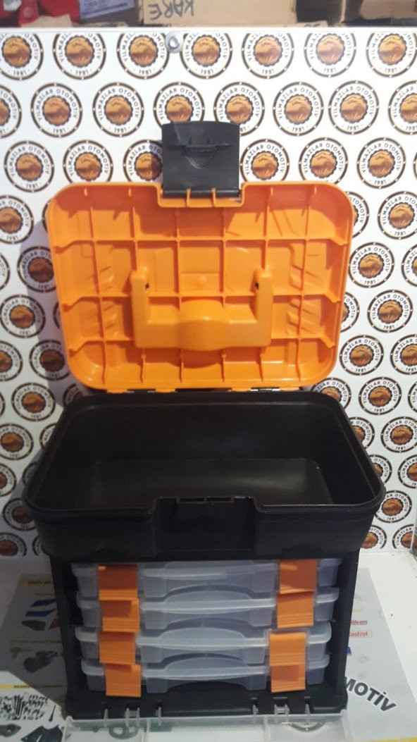 TAKIM ÇANTASI ORGANİZETÖR 4 BÖLMELİ ÇEKMECELİ - 2