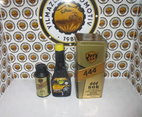 444 Sentetik Bazlı Motor Koruyucu + Motor Temizleyici 250 ML Bor
