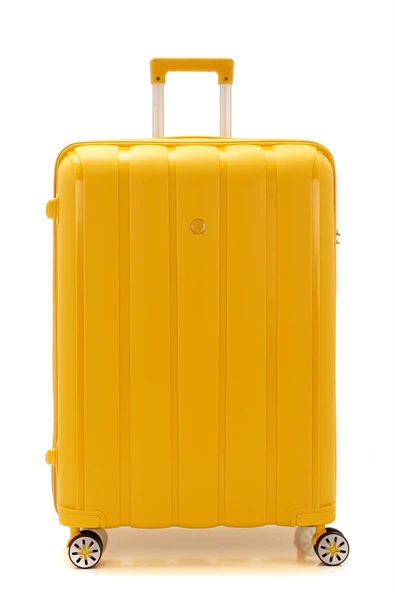 Kırılmaz Valiz Büyük Boy Polipropilen Gövdeli 8683255011049 - 4