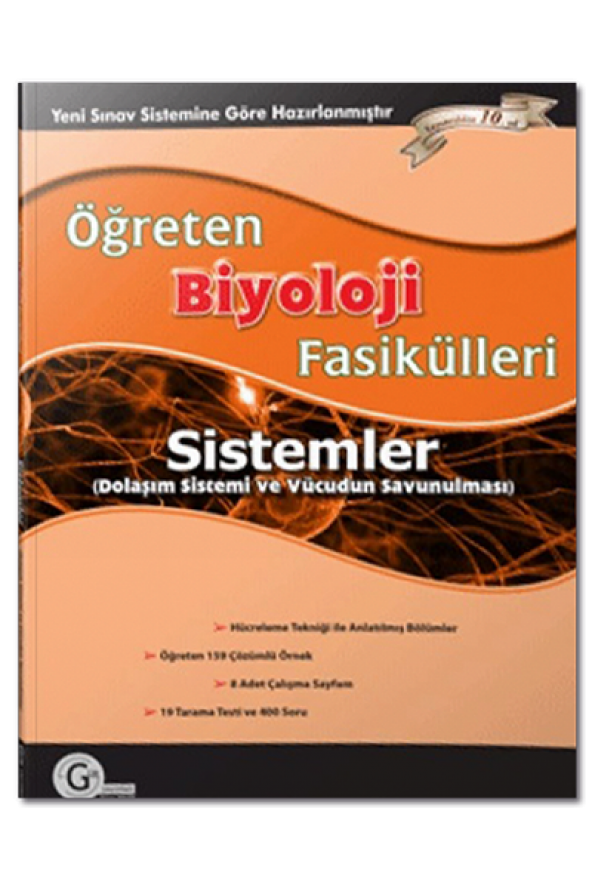Öğreten Biyoloji Fasikülleri Sistemler Dolaşım Sistemi Konu Anlatımlı Gür Yayınları - Resim 2