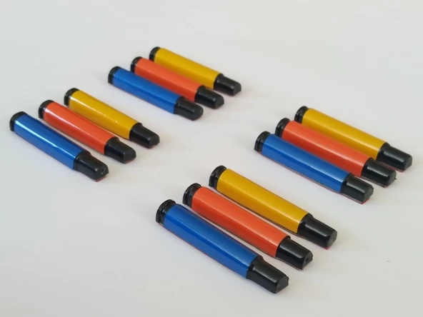 KAPI BADEMİ TAKIM MERMİ RENKLİ FOSFORLU (4 KAPI İÇİN) KAPI SÜSÜ, KAPI TAKOZU, KAPI KORUMASI ürün görseli