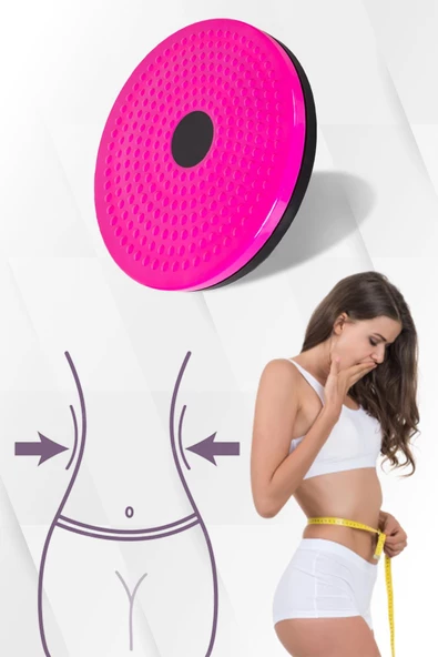 Manyetikli Disc Twister Kalça ve Bel İnceltici Dönen Disk Evde Spor Aleti - 5