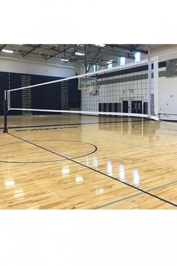 9.5 Metre Taşınabilir Pratik ve Profesyonel Voleybol Filesi Beach&Okul&Sahil&Otel Tipi Voleybol Ağı - 2