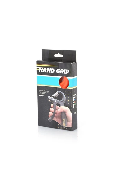 Konforlu 5-60 Kg Ayarlanabilir Sayaçlı El ve Bilek Güçlendirici Fitness Egzersiz Yay - 6