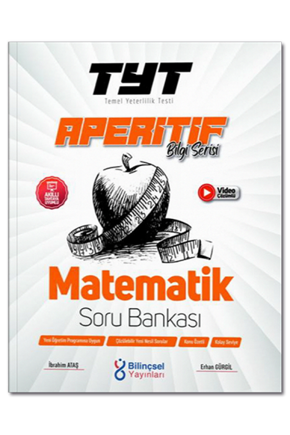 2022 TYT Aperitif Matematik Soru Bankası Bilinçsel Yayınları - 2