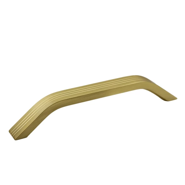 Bermuda Mobilya Çekmece Mutfak Dolap Dolabı Kapak Kulpu Kulbu (160 MM-16.0 CM) Altın Metal Kulpları - 6