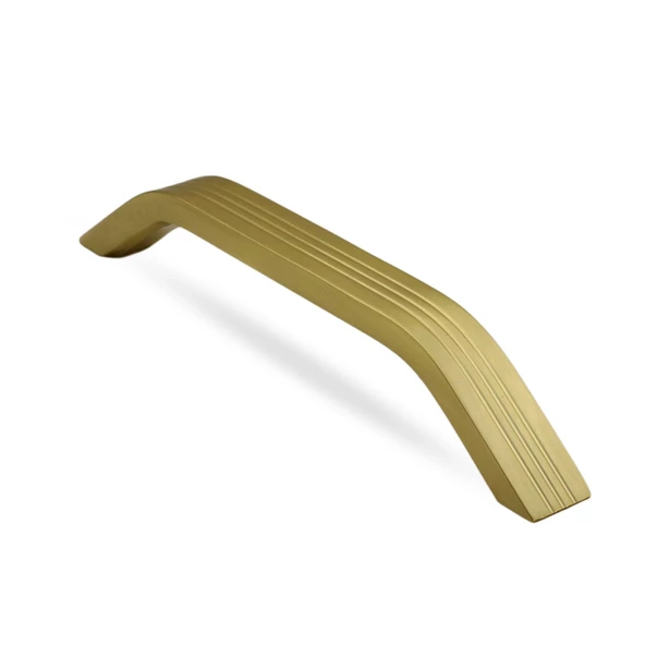 Bermuda Mobilya Çekmece Mutfak Dolap Dolabı Kapak Kulpu Kulbu (160 MM-16.0 CM) Altın Metal Kulpları - 2