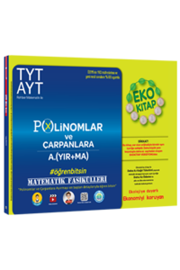 TYT-AYT Matematik Fasikülleri - Polinomlar ve Çarpanlara Ayırma Eko - 1