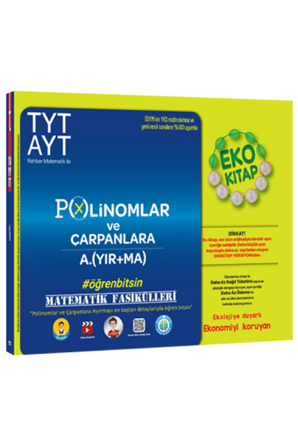 TYT-AYT Matematik Fasikülleri - Polinomlar ve Çarpanlara Ayırma Eko - 2
