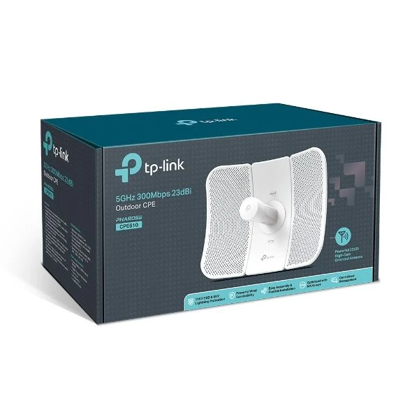 TP-LINK CPE610 300M 5GHZ KABLOSUZ OUTDOOR 23DBI AP - 4