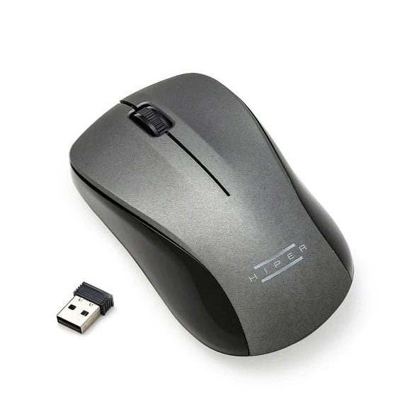 HIPER MX-565 NANO KABLOSUZ MOUSE GRİ - 3