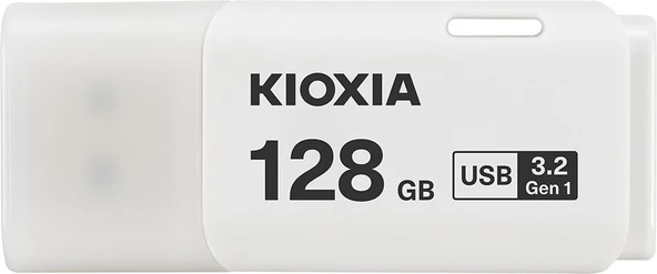 128GB USB3.2 GEN1 KIOXIA BEYAZ USB BELLEK LU301W128GG4 - 2