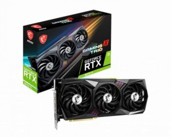 MSI GEFORCE RTX 3070 TI GAMING X TRIO 8G 8GB GDDRX HDMI DP 256BİT