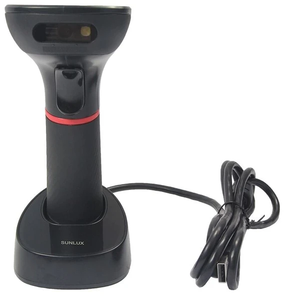 SUNLUX XL-9610 2D KABLOSUZ BARKOD OKUYUCU USB - 2