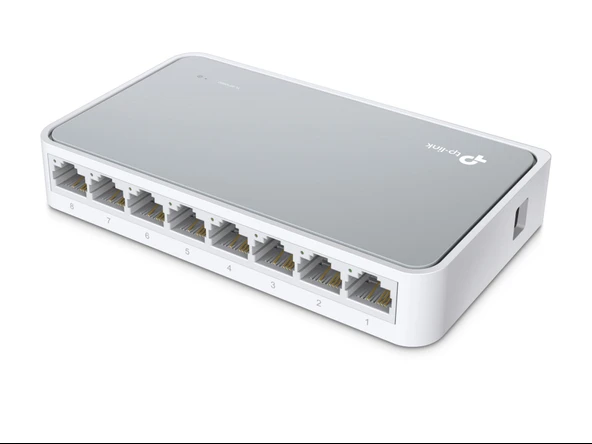 TP-LINK TL-SF1008D 8PORT 10/100 YÖNETİLEMEZ SWITCH - 4