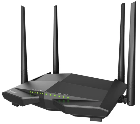 TENDA V12 AC1200 4PORT ADSL/VDSL 1200Mbps MODEM/ROUTER - 3