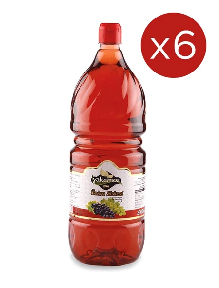 Yakamoz 2000 ml Üzüm Sirkesi x 6 Adet - 1