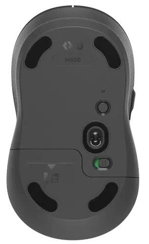 LOGİTECH M650 SİGNATURE KABLOSUZ MOUSE SİYAH 910-006253 - 2