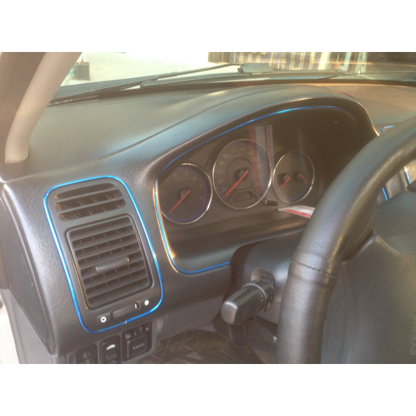 HONDA CİVİC TORPİDO ŞERİDİ NİKELAJ METALİK BEYAZ 4MT - TORPİDO FİTİLİ, GÖSTERGE ŞERİDİ, TORPİDO İPİ ürün görseli