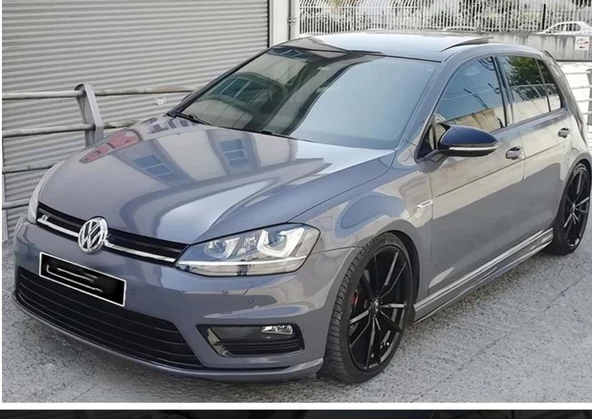 VW Golf 7 Batman Yarasa Ayna Kapağı Piano Black 2012-2019 - 1
