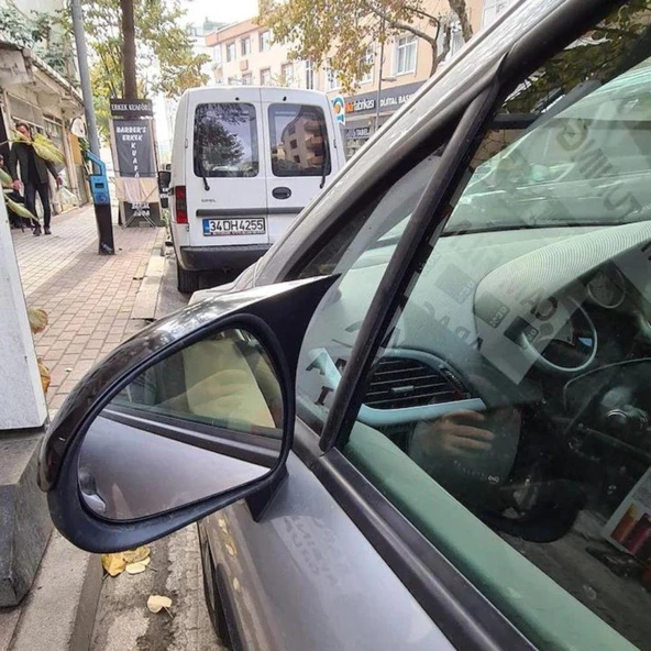 Peugeot 308 Batman Yarasa Ayna Kapağı Piano Black / 2007-2013 - 2